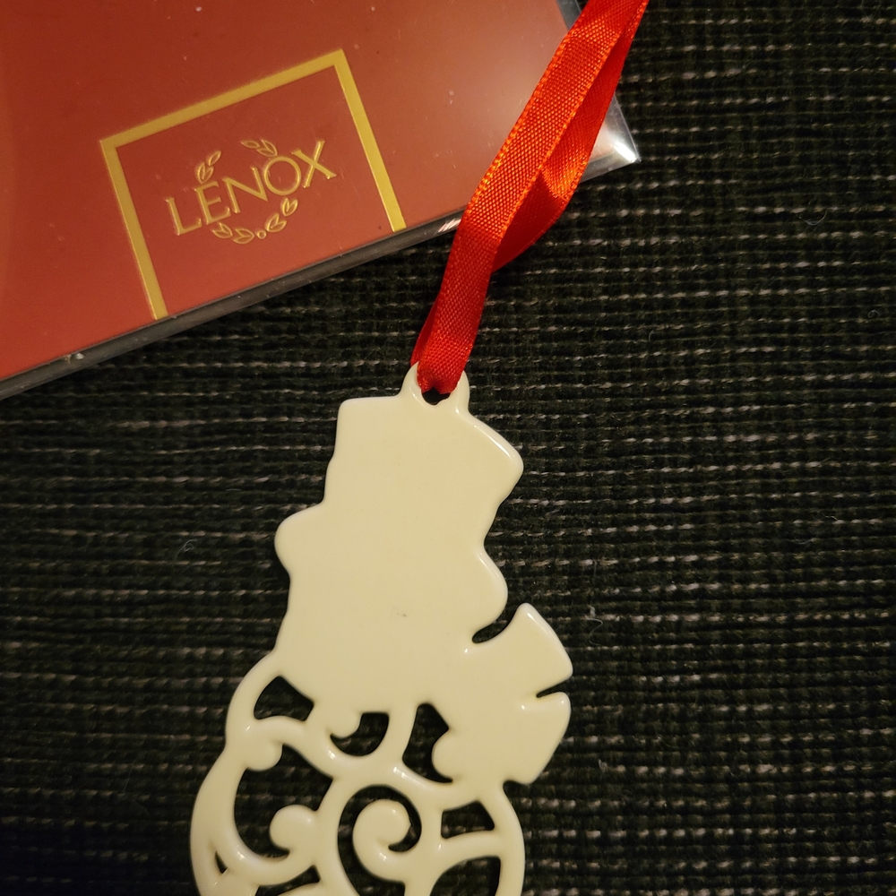 Lenox Snowman Ornament - Picture 4 of 5
